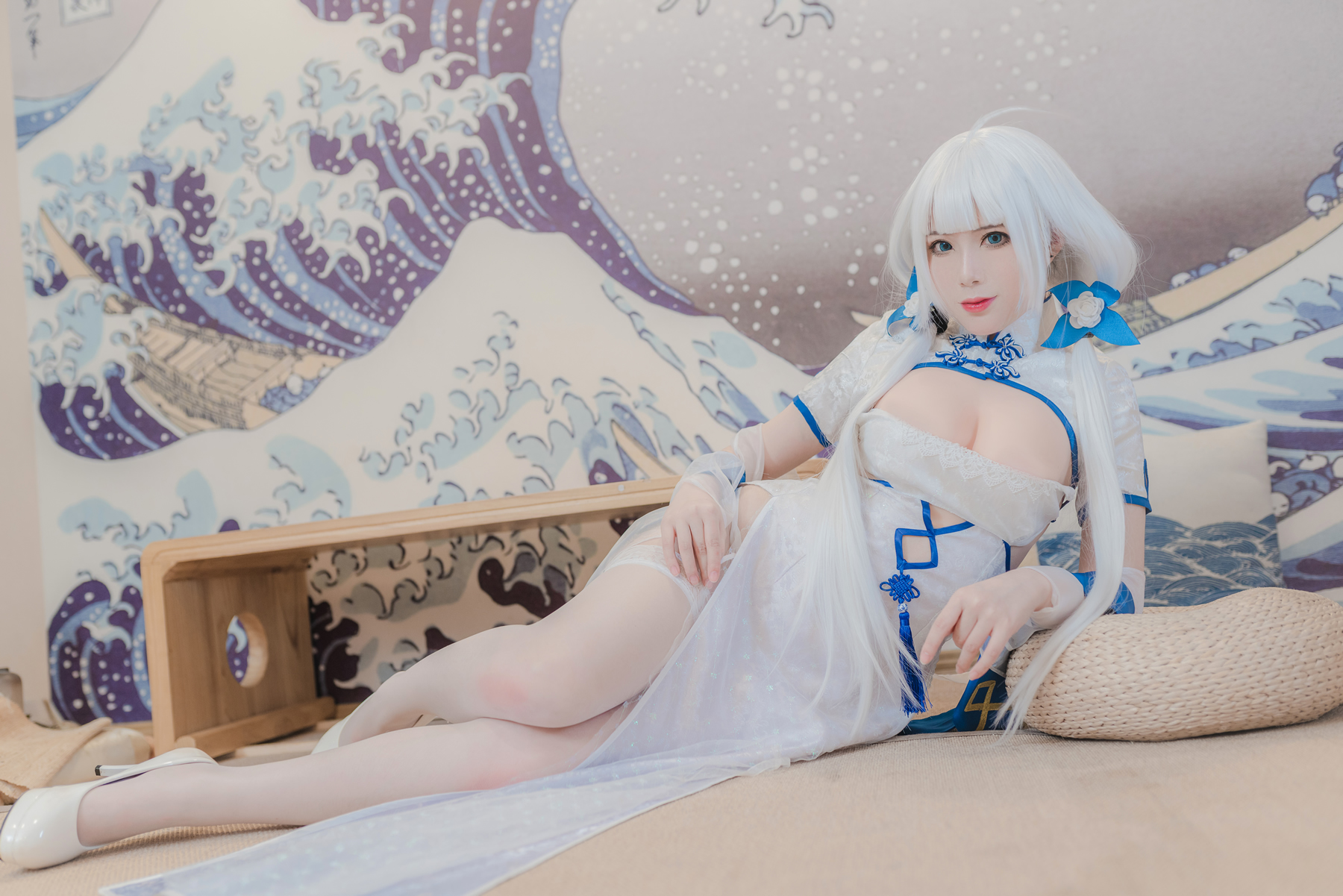 [网红Coser]羊大真人- 钟情春日摄影图集百度云下载