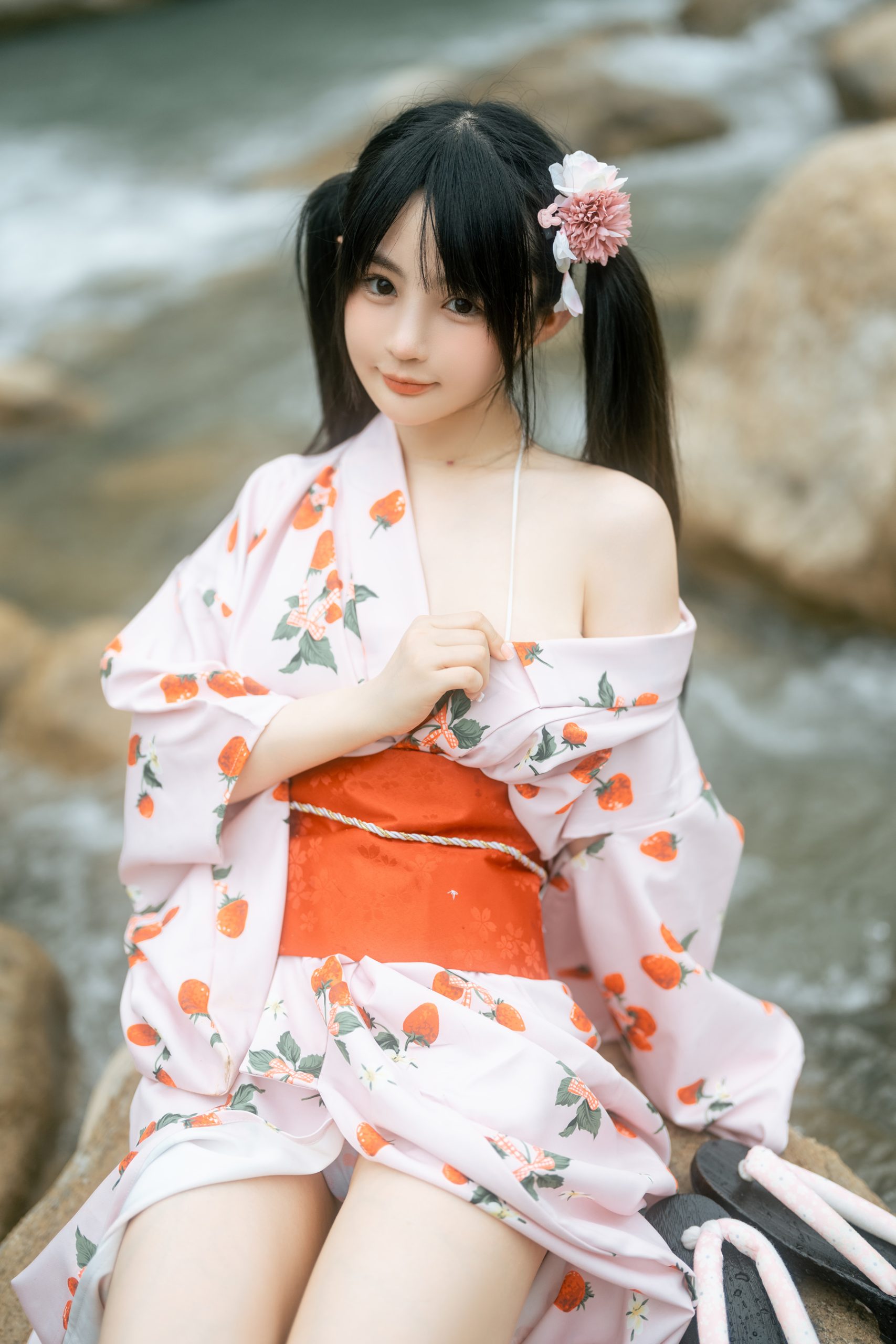 [人气Coser](樱井宁宁)桜井宁宁 NO.063 浴衣摄影图集百度云下载