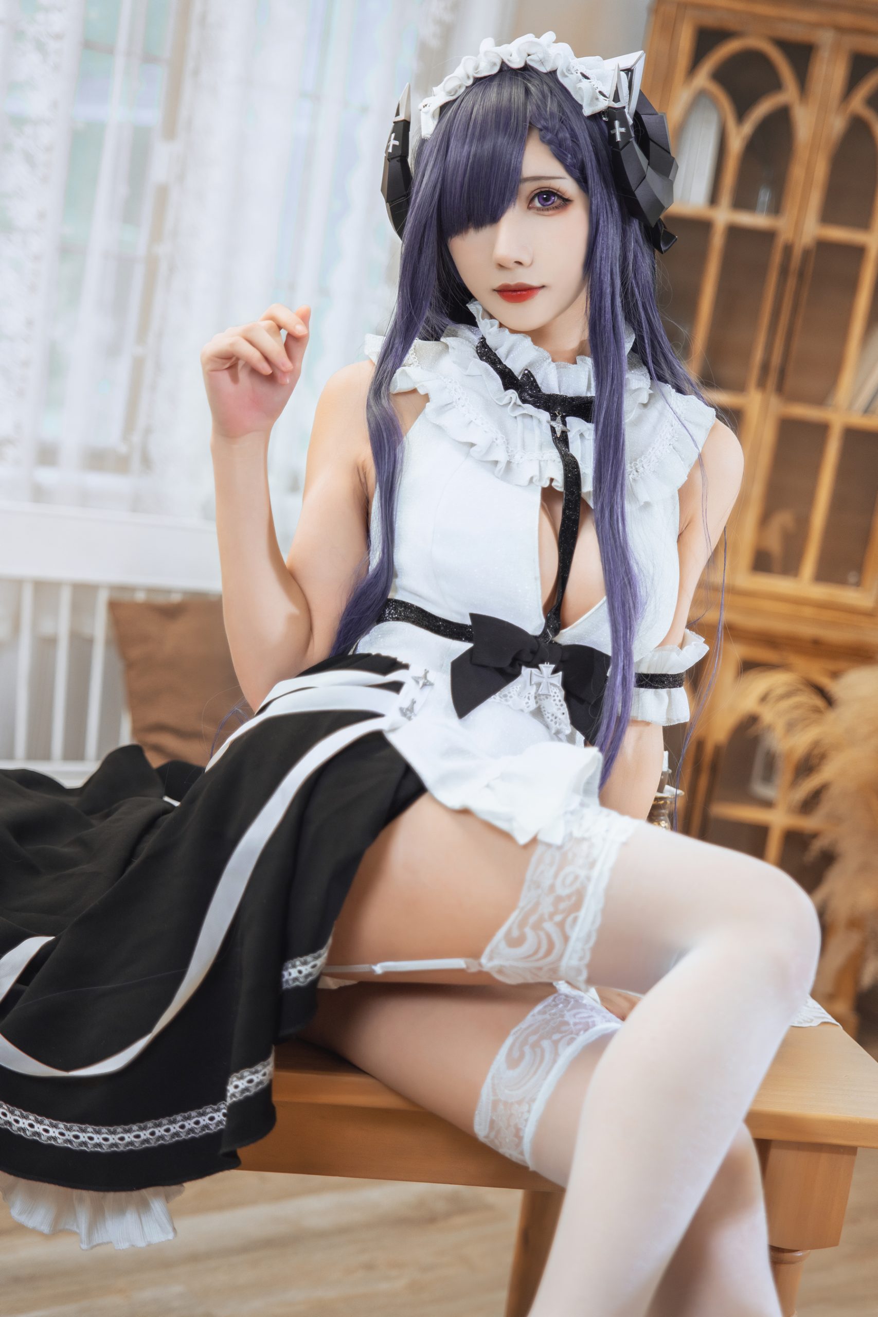 [网红Coser]雅祈 NO.05 碧蓝奥古斯特摄影图集百度云下载