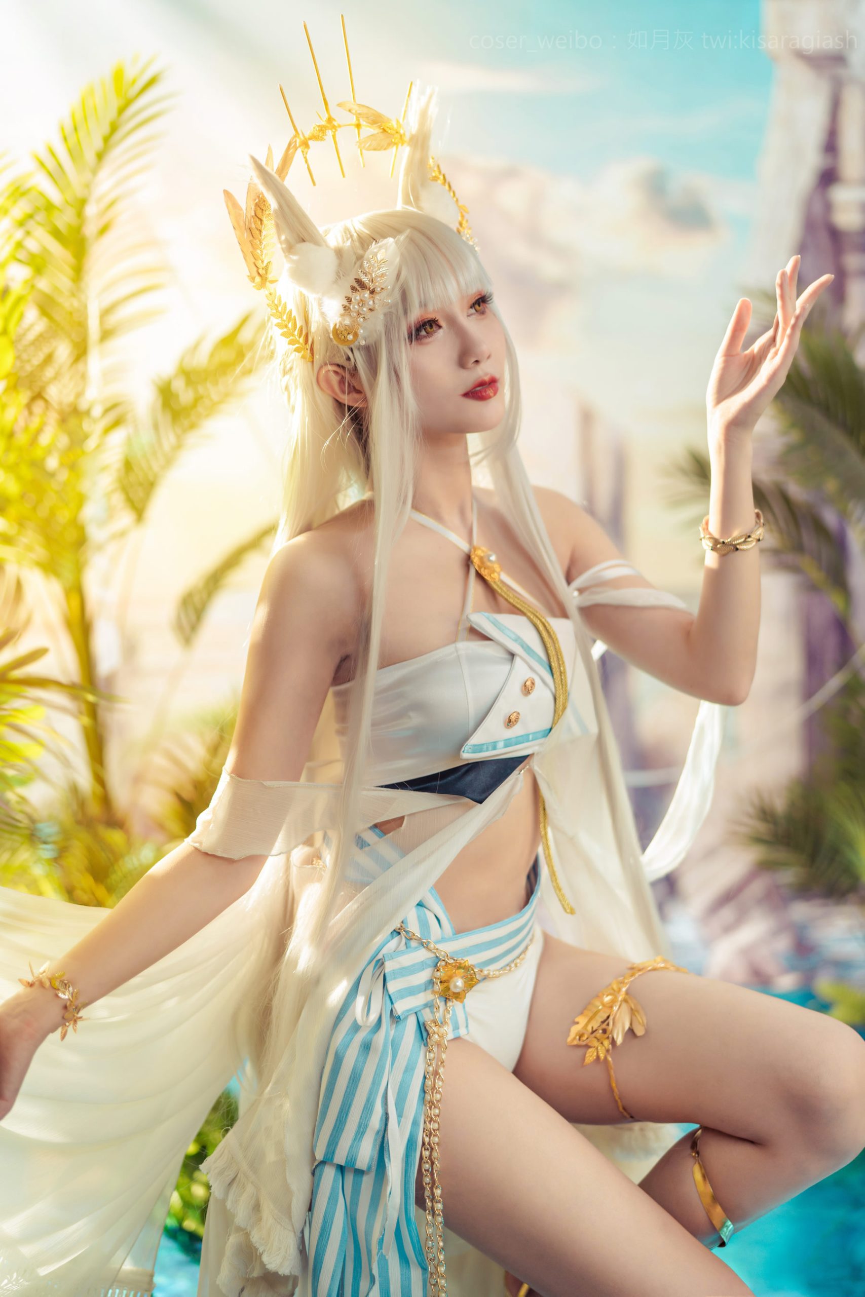 [网红Coser]如月灰-人像摄影美图素材包合集百度云下载