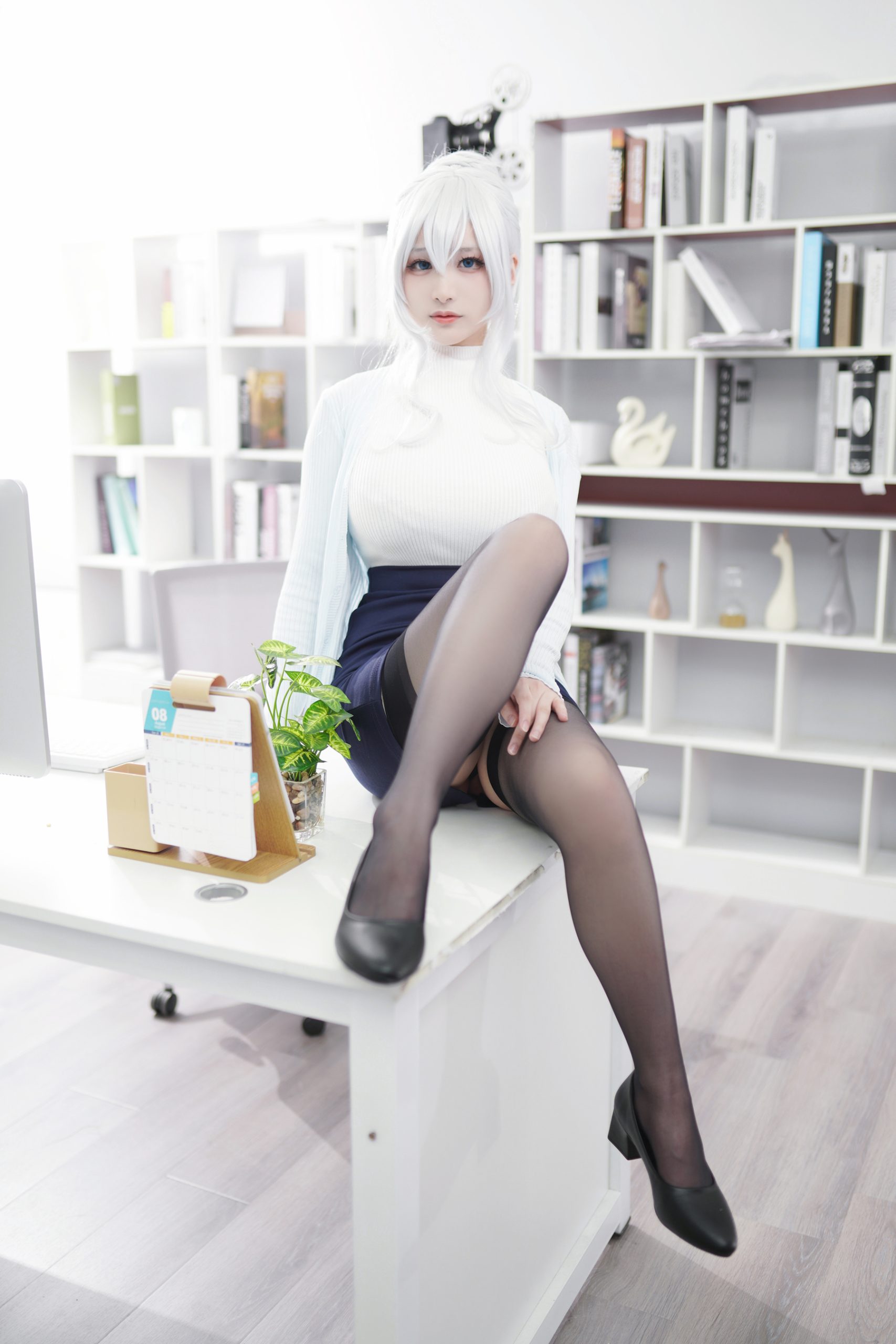 [网红Coser]幼愛youmeko - NO.06 未亡人雪女cos 摄影图集百度云下载