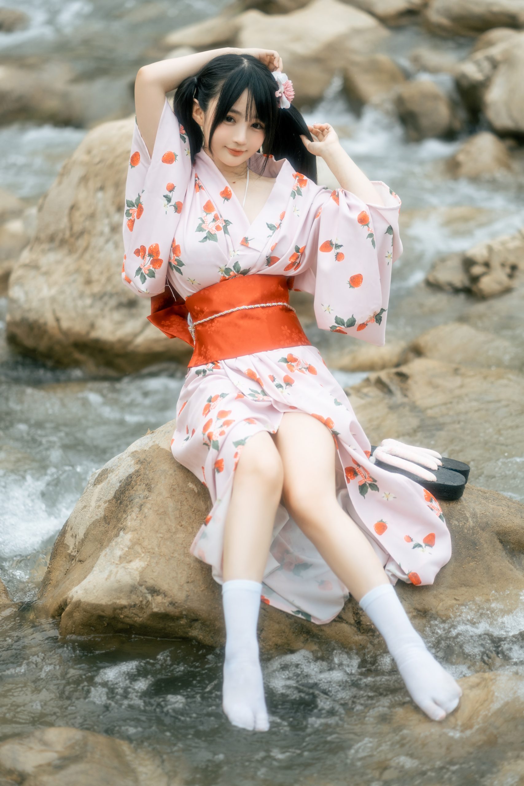 [人气Coser](樱井宁宁)桜井宁宁 NO.063 浴衣摄影图集百度云下载