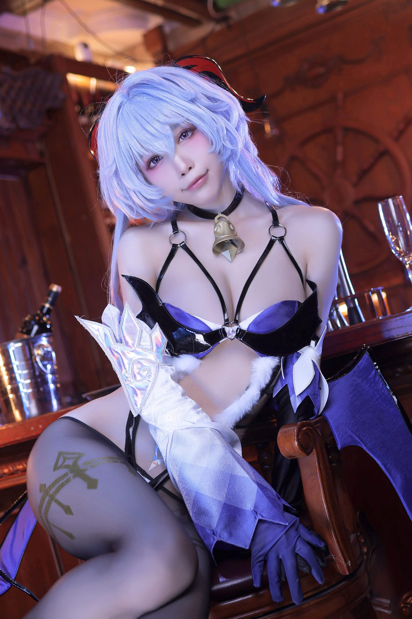 [人气Coser]水淼Aqua NO.125 甘雨 同人魅魔 摄影图集百度云下载