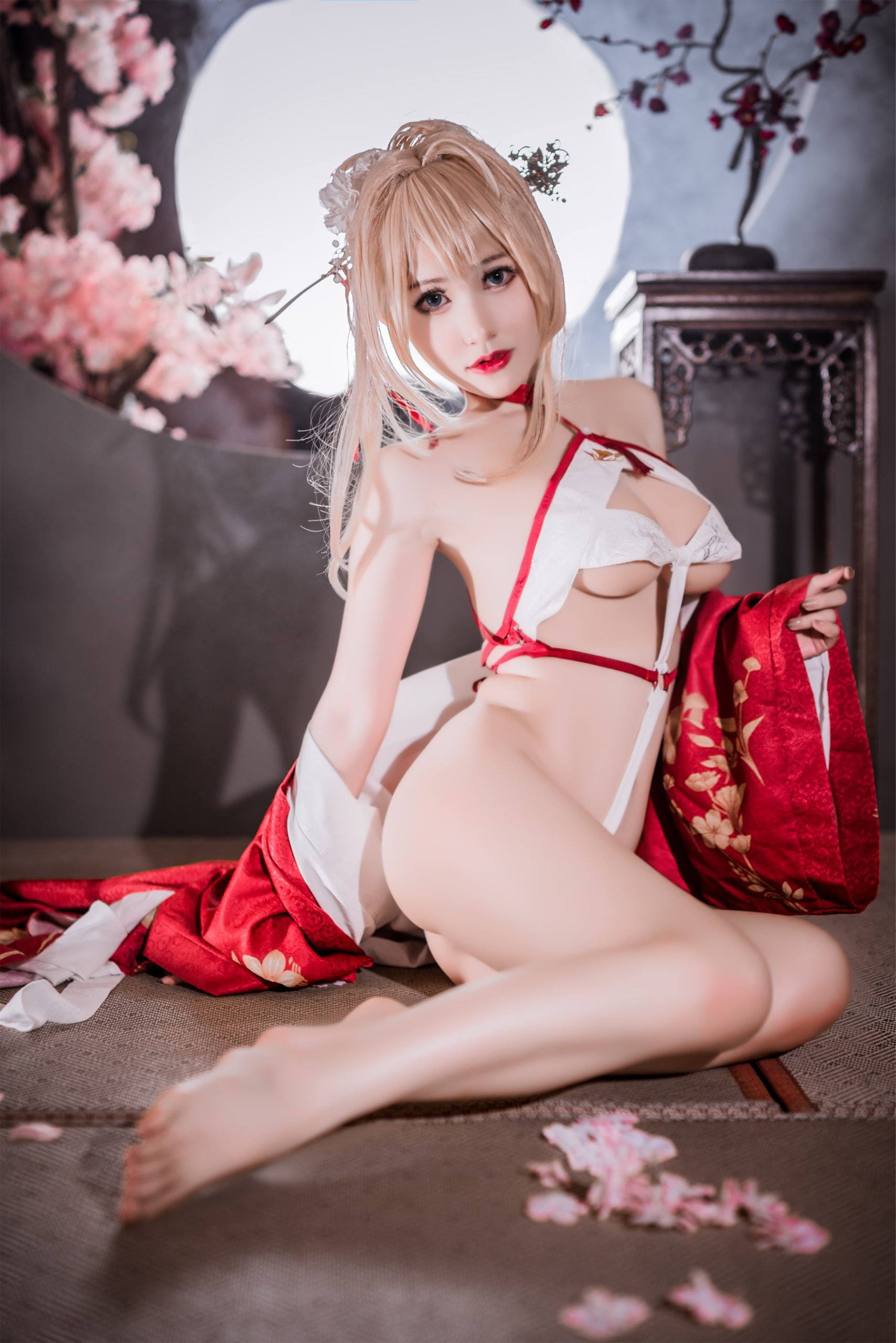 [网红Coser]木之本果 NO.08 花容 摄影图集下载