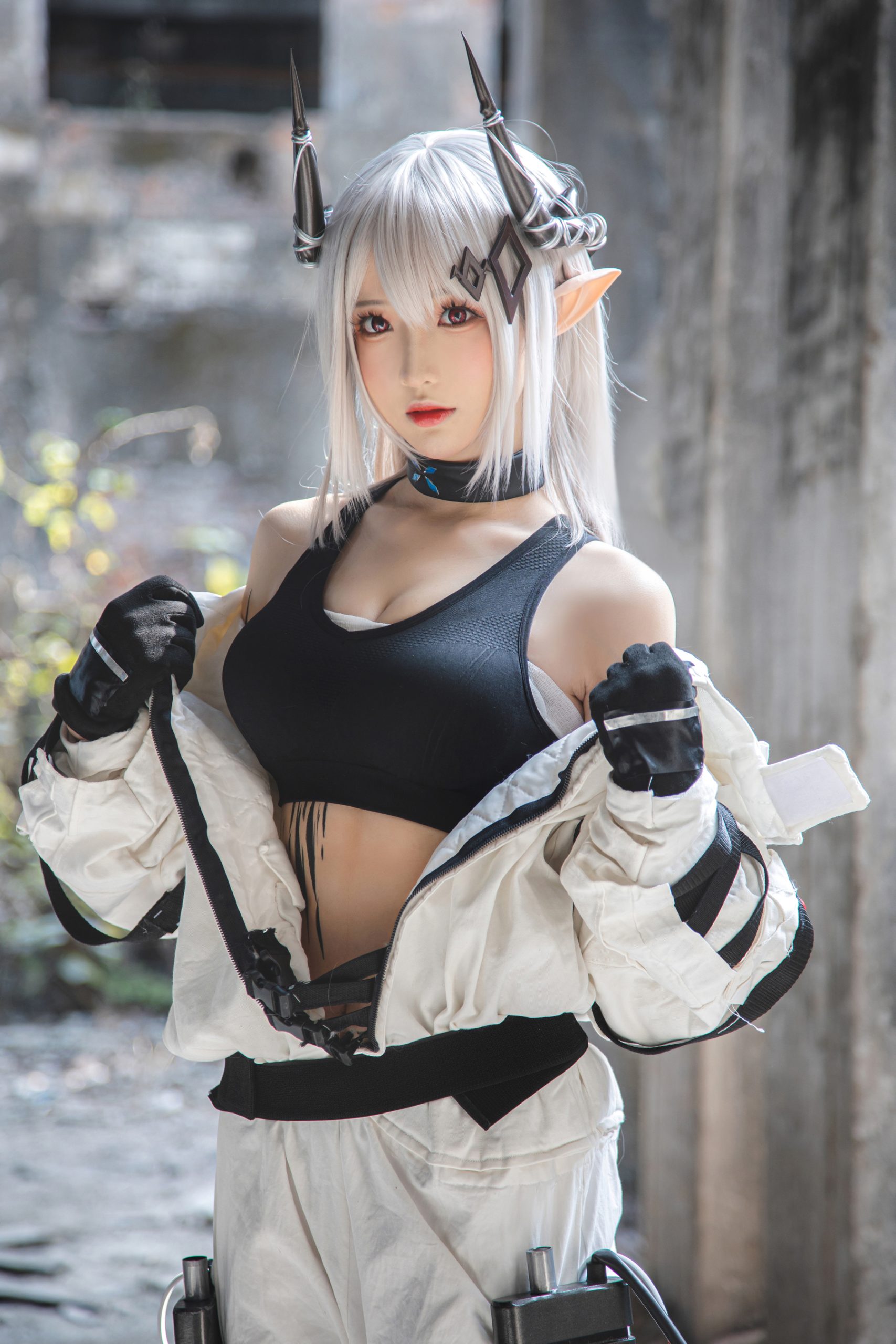 [网红Coser]南宫 NO.088 明日方舟 泥岩 摄影图集百度云下载