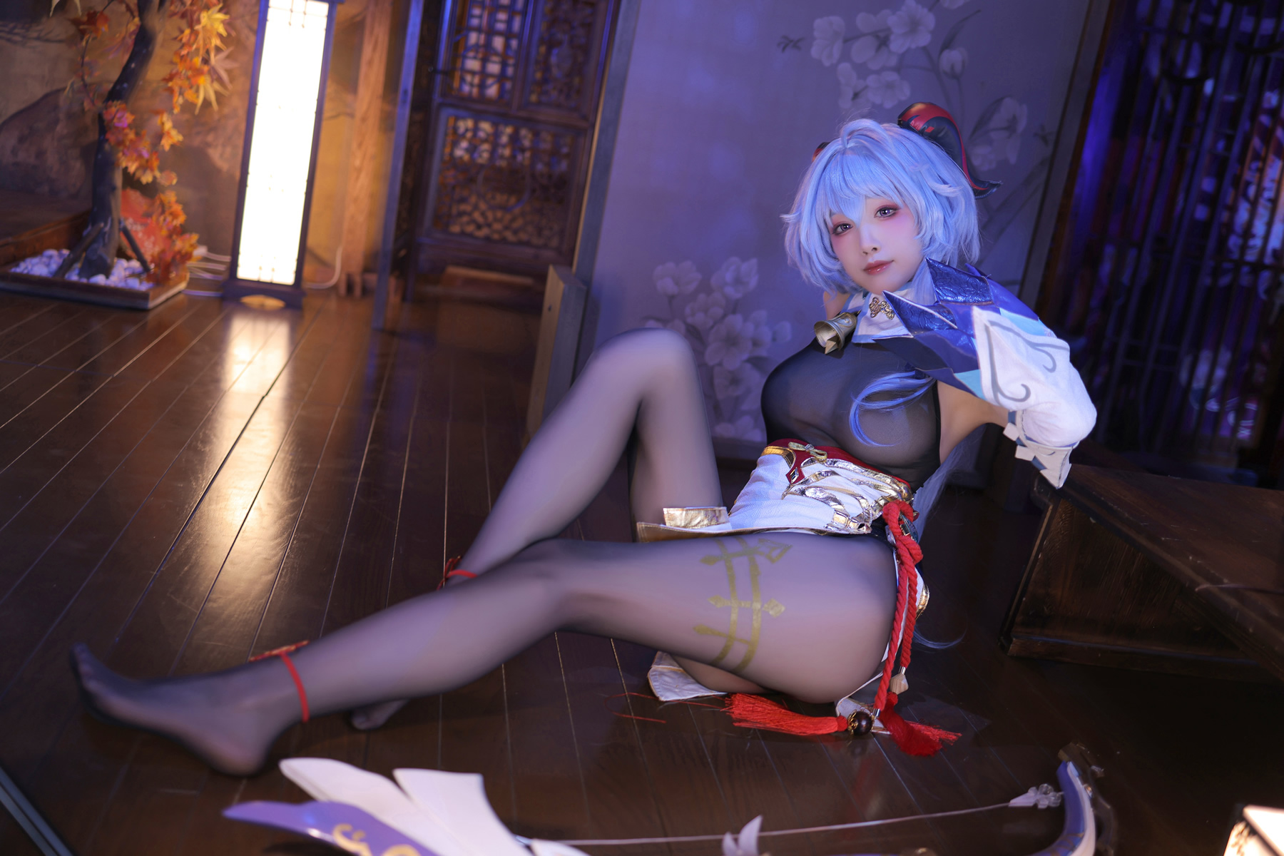 [人气Coser]水淼 NO.123 原神甘雨 摄影图集百度云下载