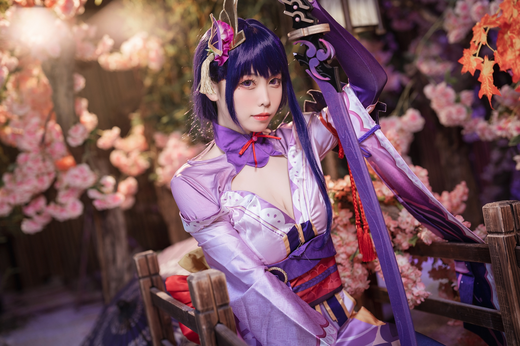 [网红Coser]樱岛嗷-人像摄影美图素材包合集百度云下载