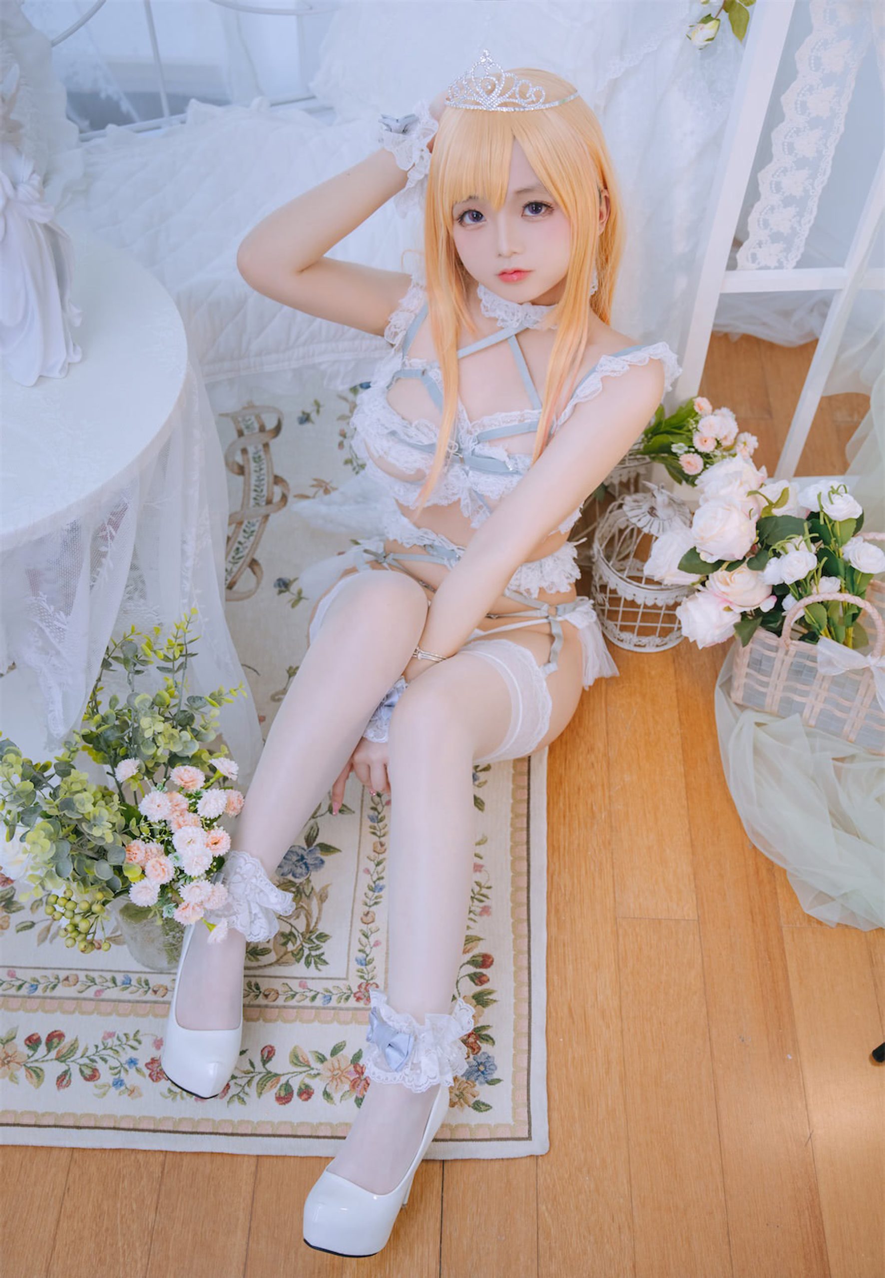 [人气Coser]日奈娇 NO.056 喜多川海梦 花嫁 摄影图集百度云下载