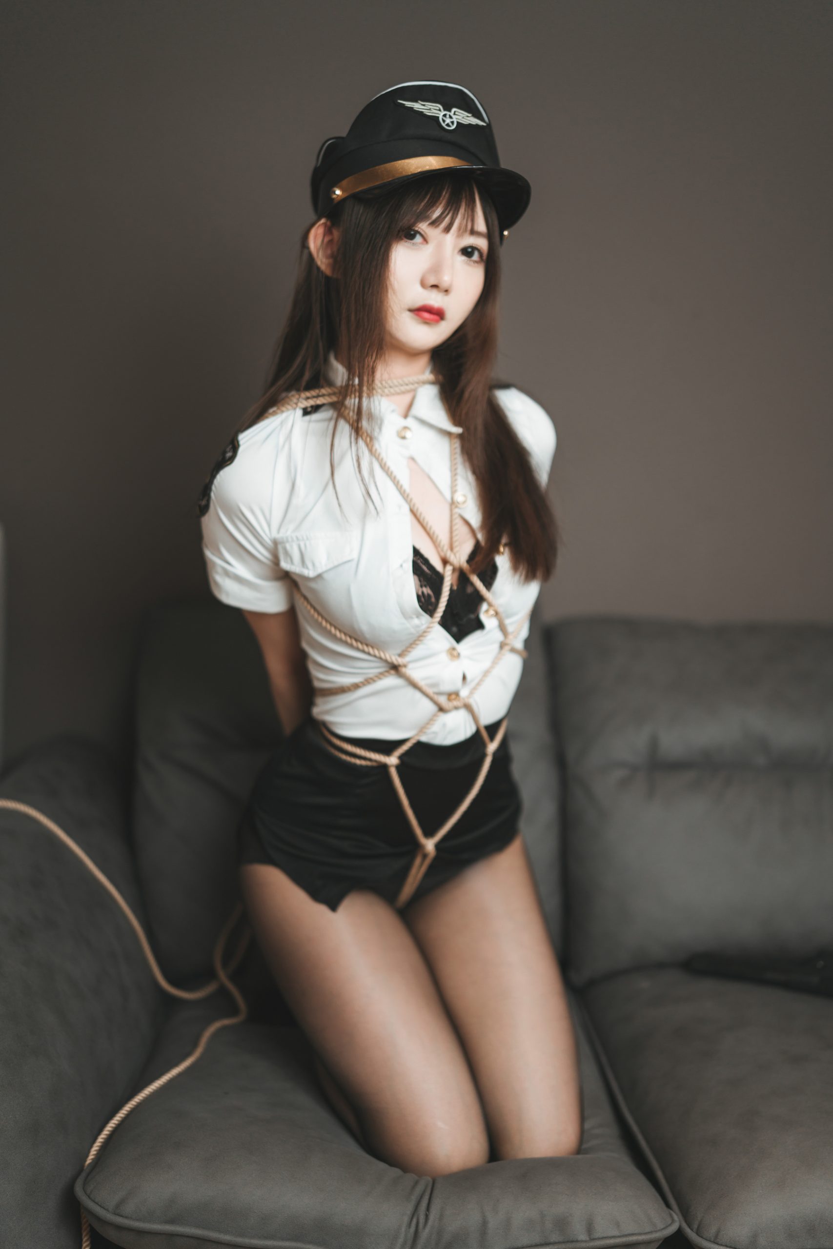 [网红Coser]51酱 NO.08 九月制服 摄影图集百度云下载