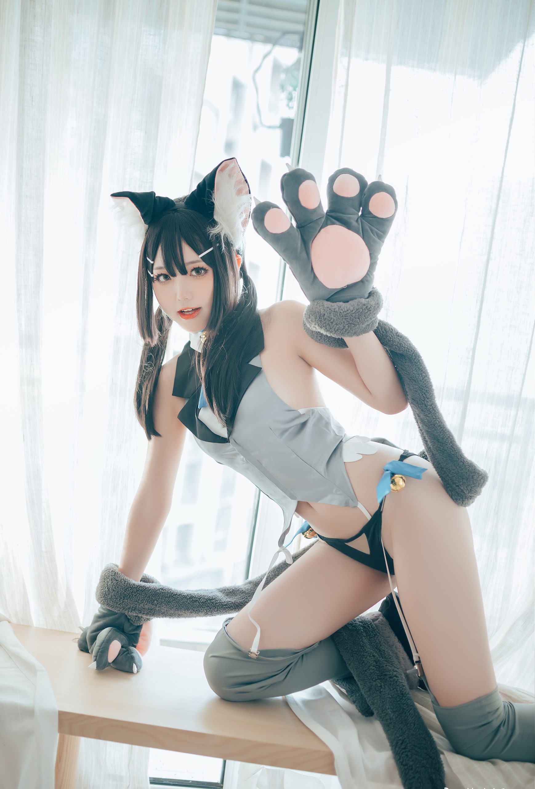 [网红Coser]蓝小沂KiKi-人像摄影美图素材包合集百度云下载