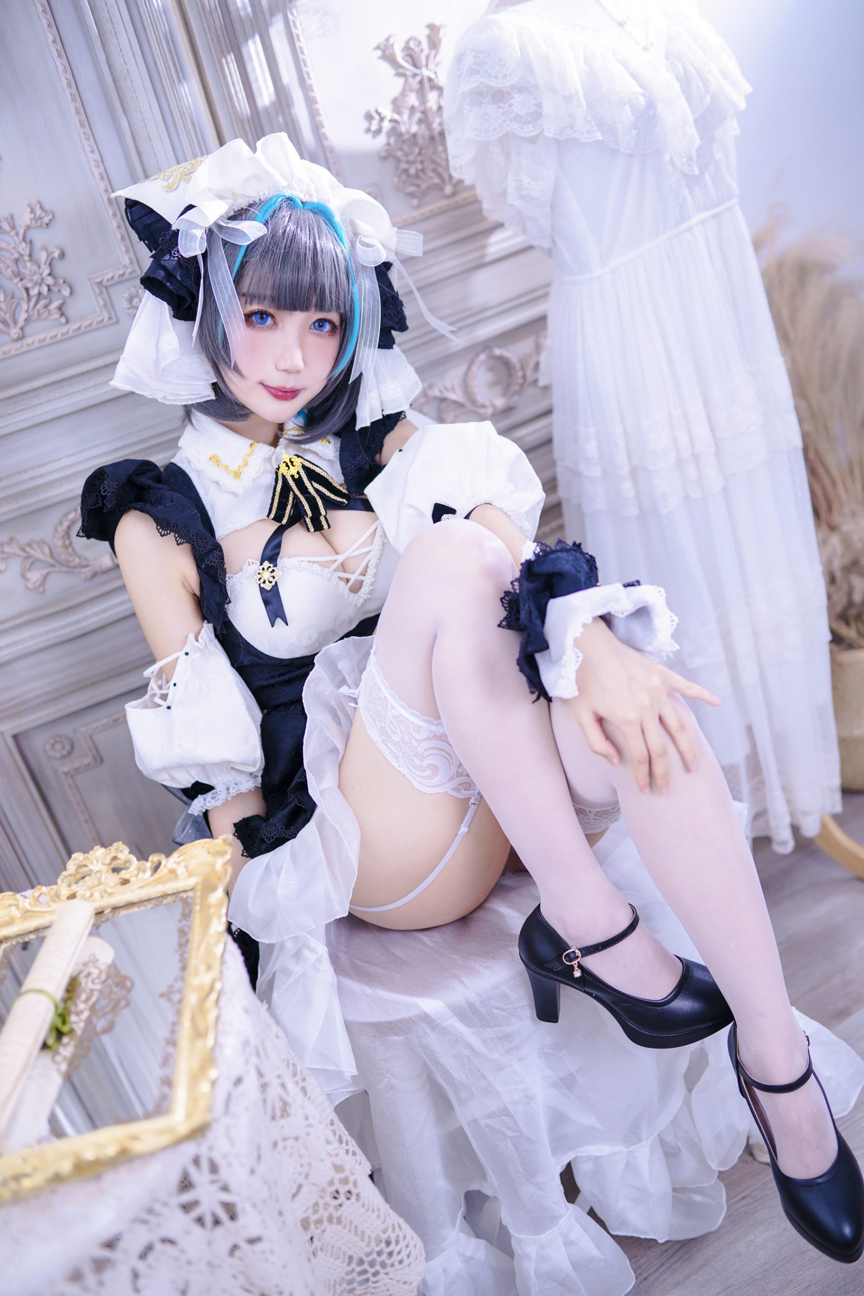 [网红Coser]周叽是可爱兔兔-人像摄影美图素材包合集百度云下载