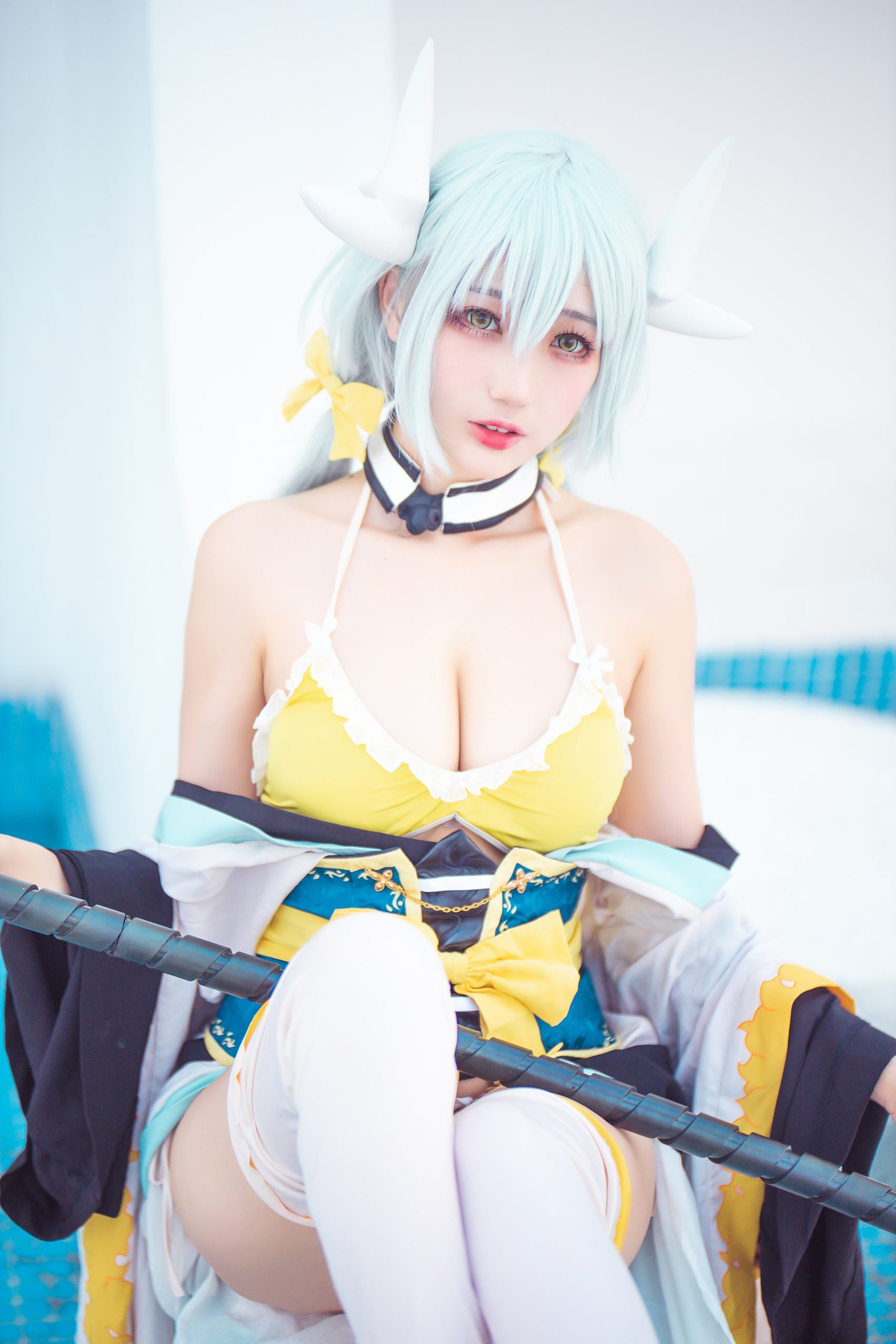 [网红Coser]周叽是可爱兔兔-人像摄影美图素材包合集百度云下载