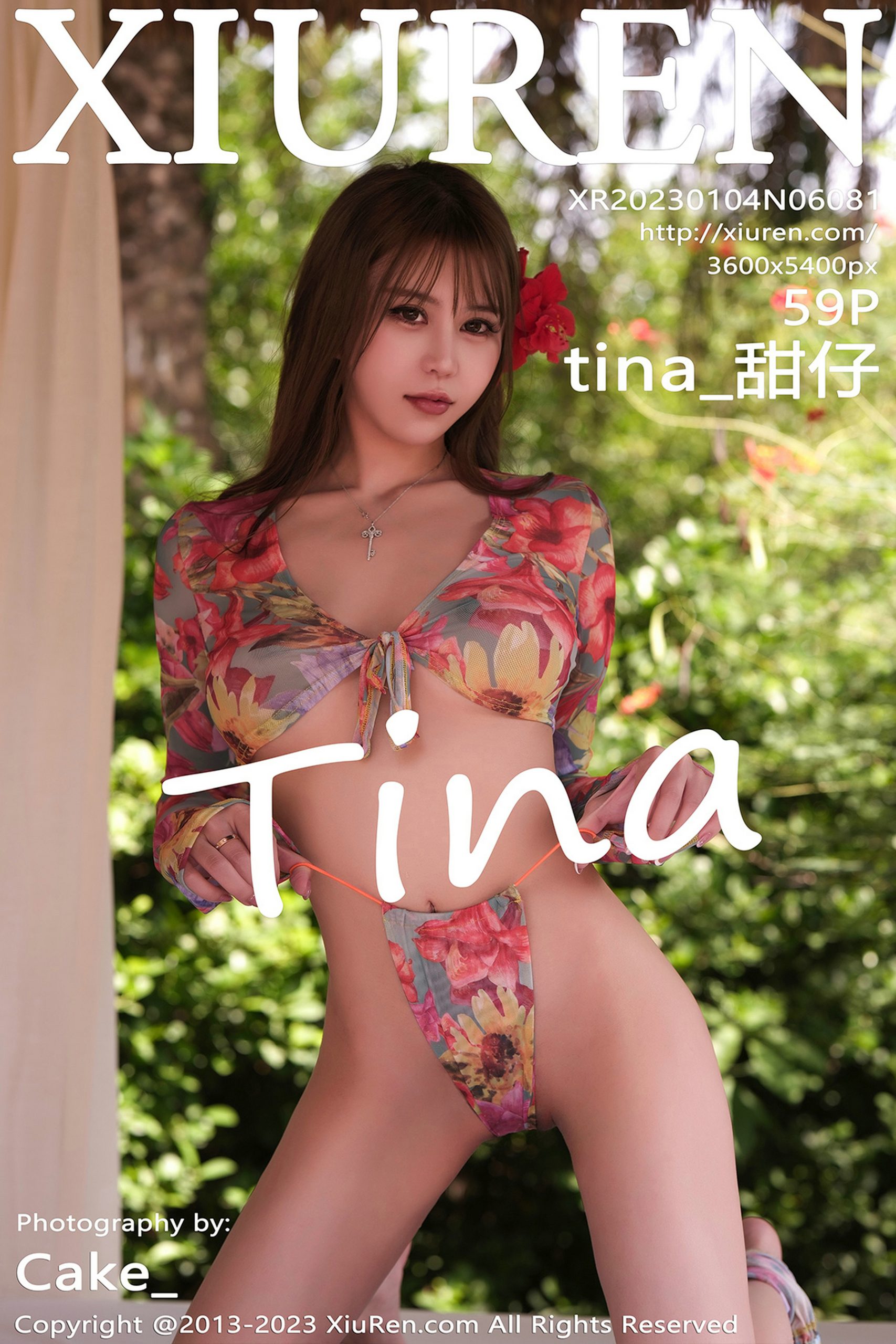 [Xiuren秀人网]2023.01.04 NO.6081 tina_甜仔 摄影图集百度云下载