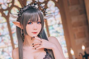 [网红Coser]霜月shimo - NO.59 Elf Paradise [69P-93MB]摄影图集百度云下载