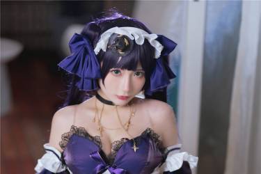 [网红Coser]是三不是世w - NO.10 原神 莫娜女仆 [55P-87MB]摄影图集百度云下载