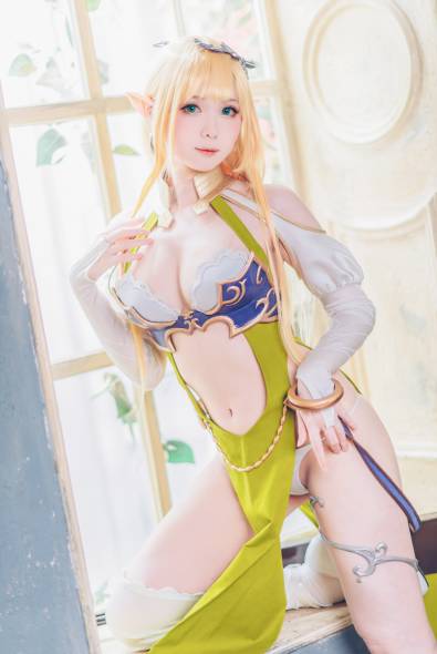 [网红Coser]霜月shimo - NO.58 Elf Village [99P-140MB]摄影图集百度云下载